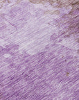 LOOMLAN Rugs Julian Lavender Washable Indoor-Outdoor Rug