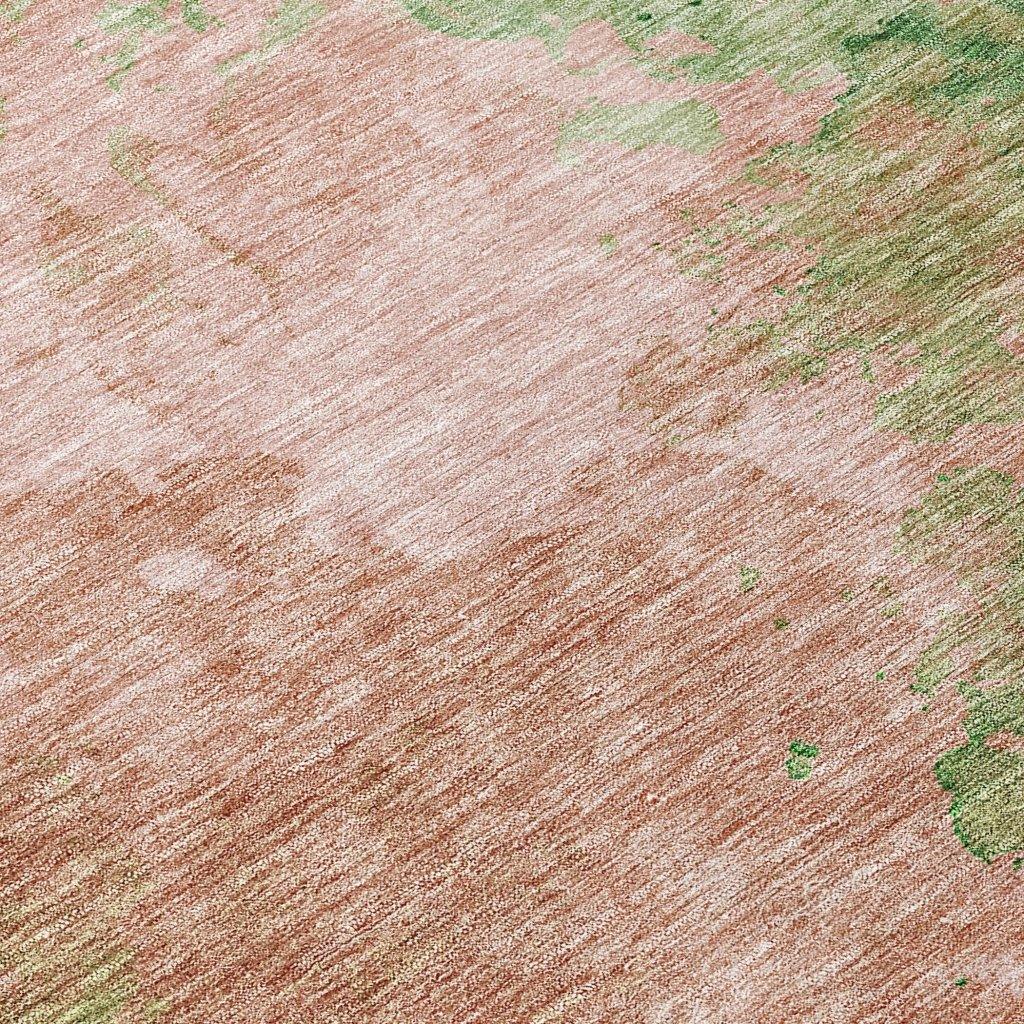 LOOMLAN Rugs Julian Pink Washable Indoor-Outdoor Rug
