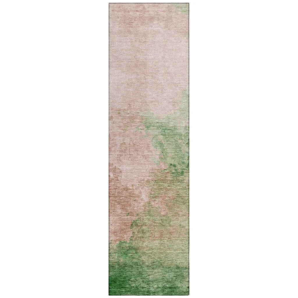 LOOMLAN Rugs Julian Pink Washable Indoor-Outdoor Rug