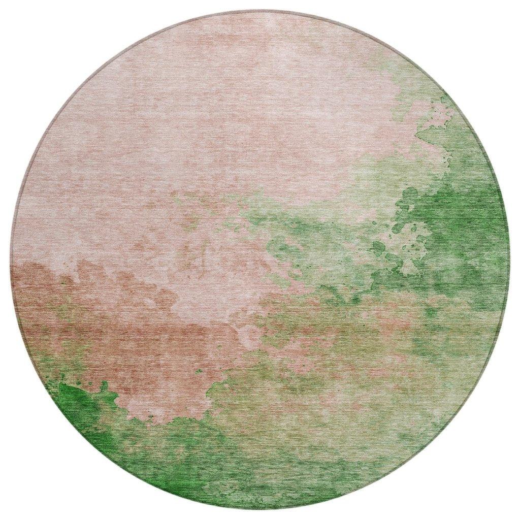 LOOMLAN Rugs Julian Pink Washable Indoor-Outdoor Rug