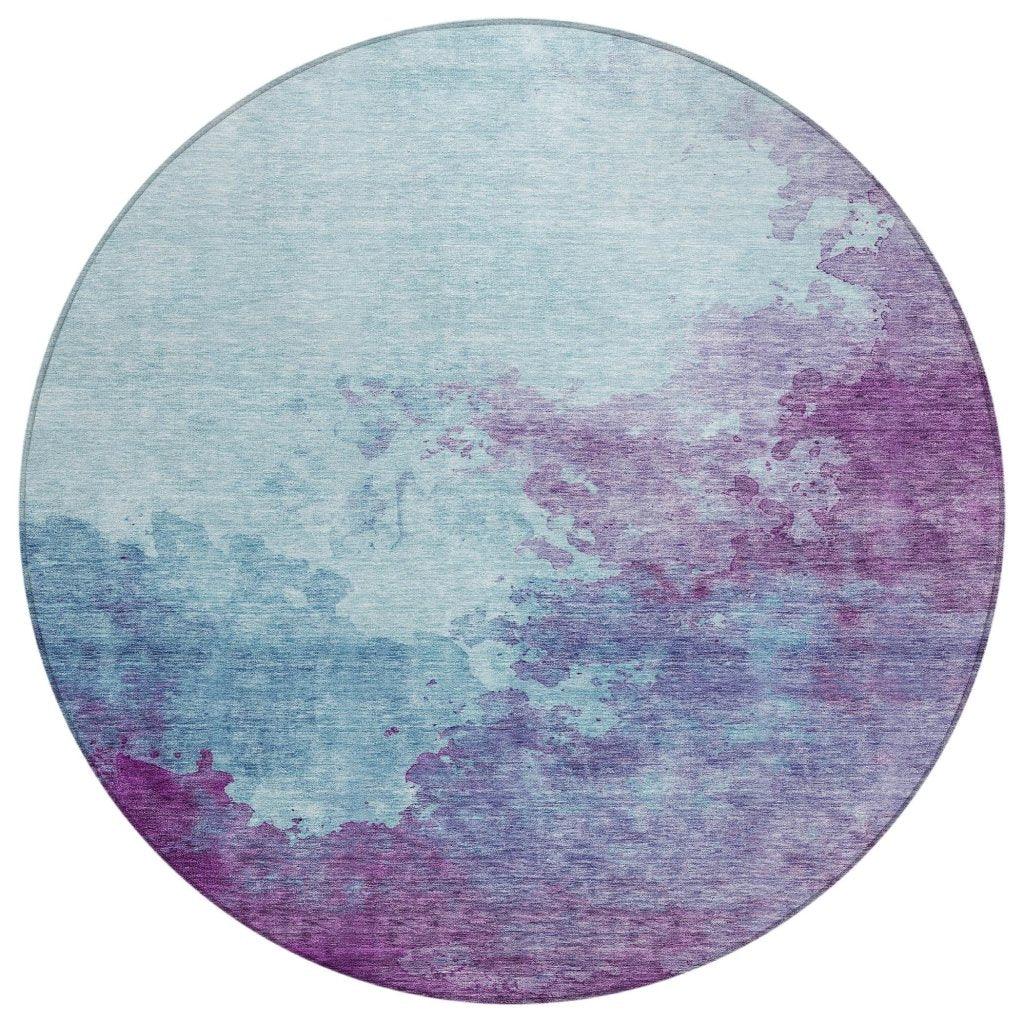 LOOMLAN Rugs Julian Sky Washable Indoor-Outdoor Rug