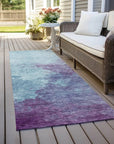 LOOMLAN Rugs Julian Sky Washable Indoor-Outdoor Rug