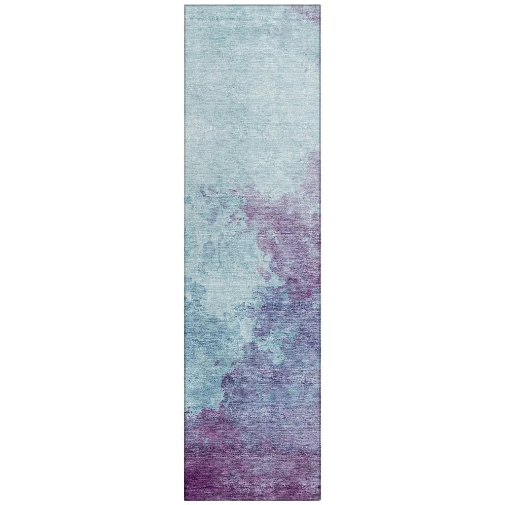 LOOMLAN Rugs Julian Sky Washable Indoor-Outdoor Rug