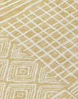 LOOMLAN Rugs Junia Gold Washable Indoor-Outdoor Rug