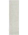 LOOMLAN Rugs Junia Ivory Washable Indoor-Outdoor Rug