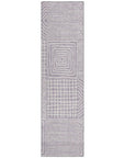 LOOMLAN Rugs Junia Purple Washable Indoor-Outdoor Rug