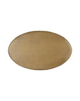 Kadin Concrete Based Steel Oval Side Table - LOOMLAN - SUNPAN - Outdoor Side Tables