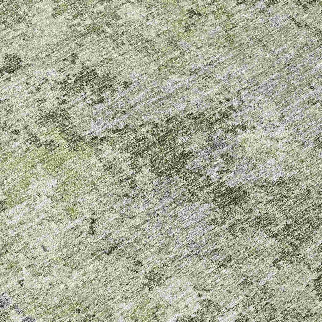 LOOMLAN Rugs Kairi Green Washable Indoor-Outdoor Rug