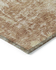 LOOMLAN Rugs Kairi Orange Washable Indoor-Outdoor Rug