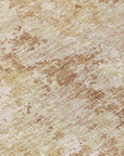 LOOMLAN Rugs Kairi Orange Washable Indoor-Outdoor Rug