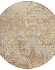 LOOMLAN Rugs Kairi Orange Washable Indoor-Outdoor Rug