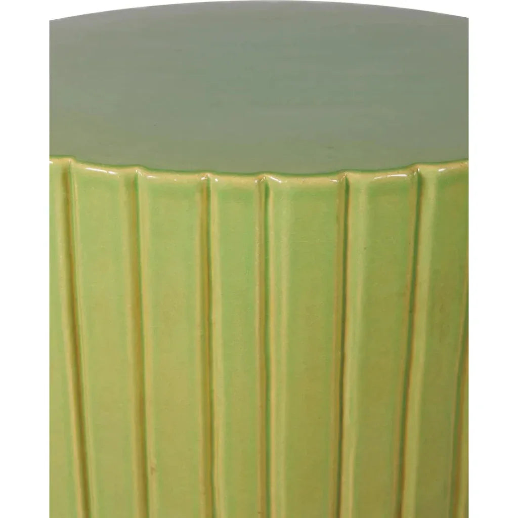 Seasonal Living Kara Accent Table - Green Outdoor End Table