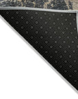 LOOMLAN Rugs Karima Brown Washable Indoor-Outdoor Rug