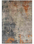 LOOMLAN Rugs Karima Brown Washable Indoor-Outdoor Rug