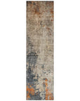 LOOMLAN Rugs Karima Brown Washable Indoor-Outdoor Rug