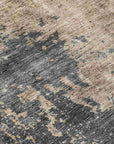 LOOMLAN Rugs Karima Brown Washable Indoor-Outdoor Rug