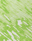 LOOMLAN Rugs Ken Lime Washable Indoor-Outdoor Rug