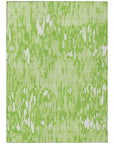 LOOMLAN Rugs Ken Lime Washable Indoor-Outdoor Rug