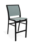 Kendall Sling Bar Height Stacking Cafe Chair - LOOMLAN - Telescope - Outdoor Bar Stools