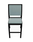 Kendall Sling Bar Height Stacking Cafe Chair - LOOMLAN - Telescope - Outdoor Bar Stools
