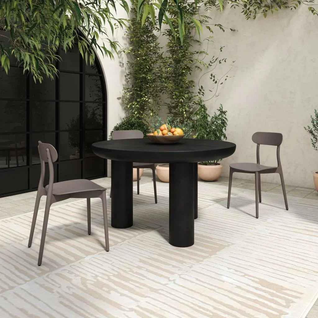 Kent Durable Outdoor Dining Chair (Set Of 2) - LOOMLAN - Moe&#39;s Home - Outdoor Dining Chairs