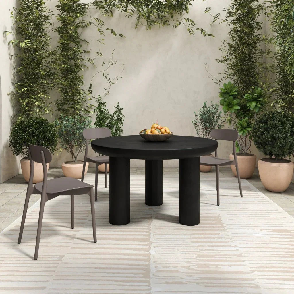 Kent Durable Outdoor Dining Chair (Set Of 2) - LOOMLAN - Moe&#39;s Home - Outdoor Dining Chairs