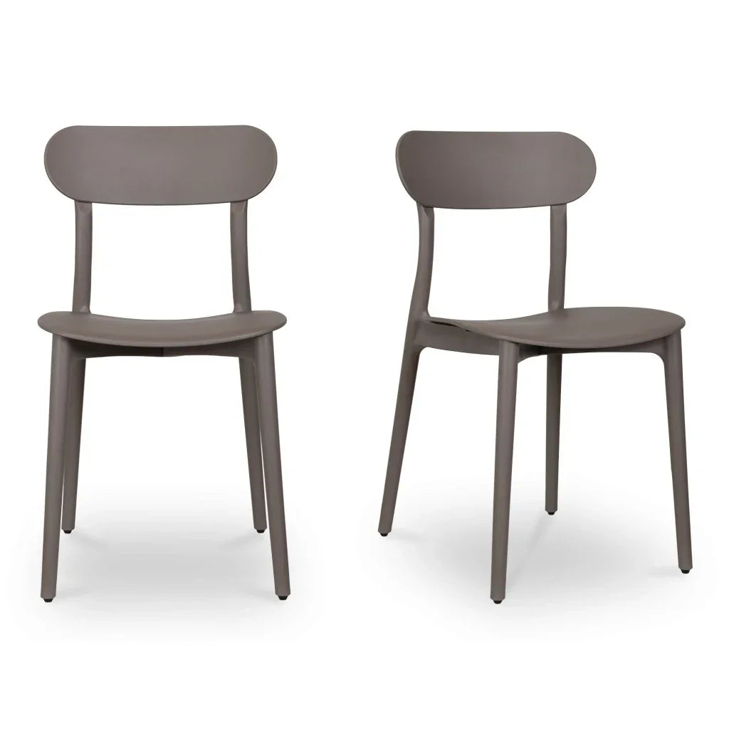Kent Durable Outdoor Dining Chair (Set Of 2) - LOOMLAN - Moe&#39;s Home - Outdoor Dining Chairs