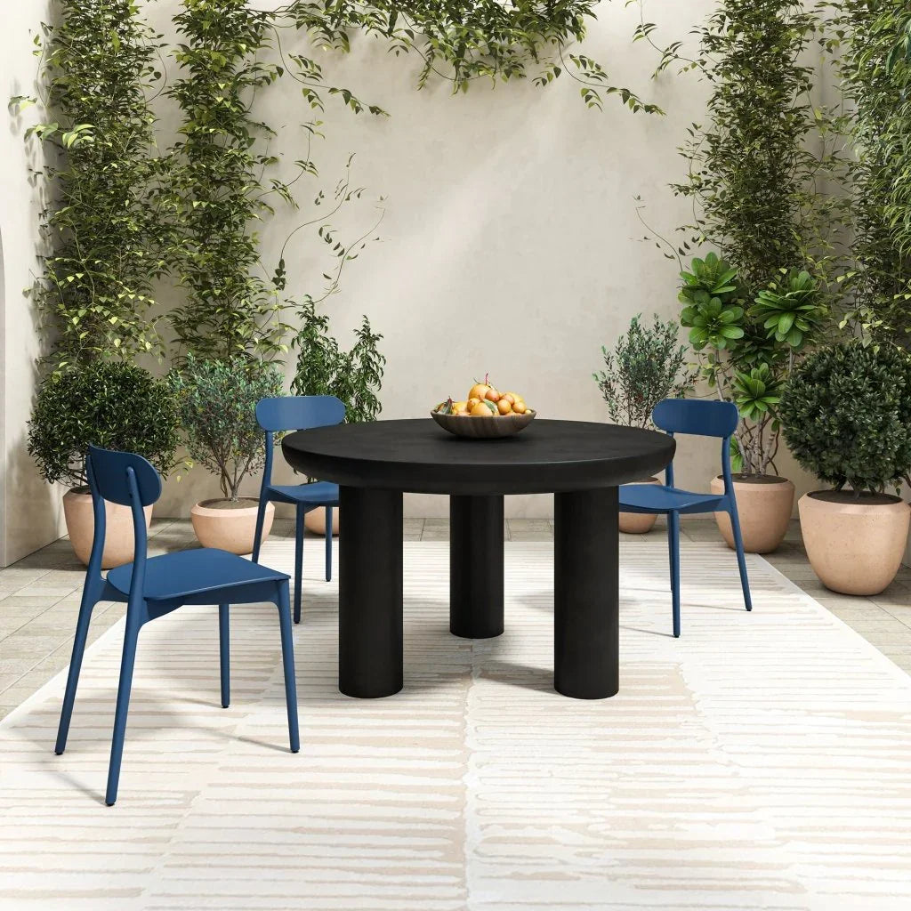Kent Durable Outdoor Dining Chair (Set Of 2) - LOOMLAN - Moe&#39;s Home - Outdoor Dining Chairs