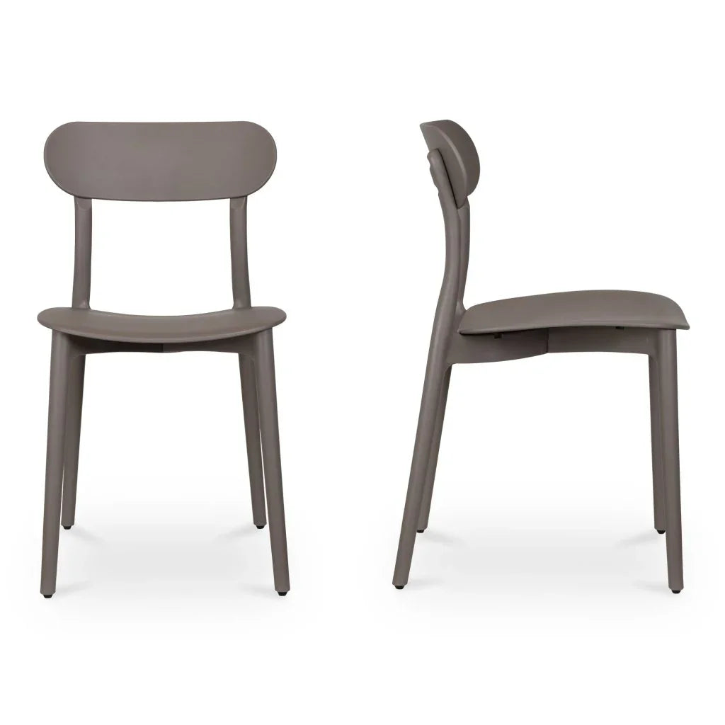 Kent Durable Outdoor Dining Chair (Set Of 2) - LOOMLAN - Moe&#39;s Home - Outdoor Dining Chairs