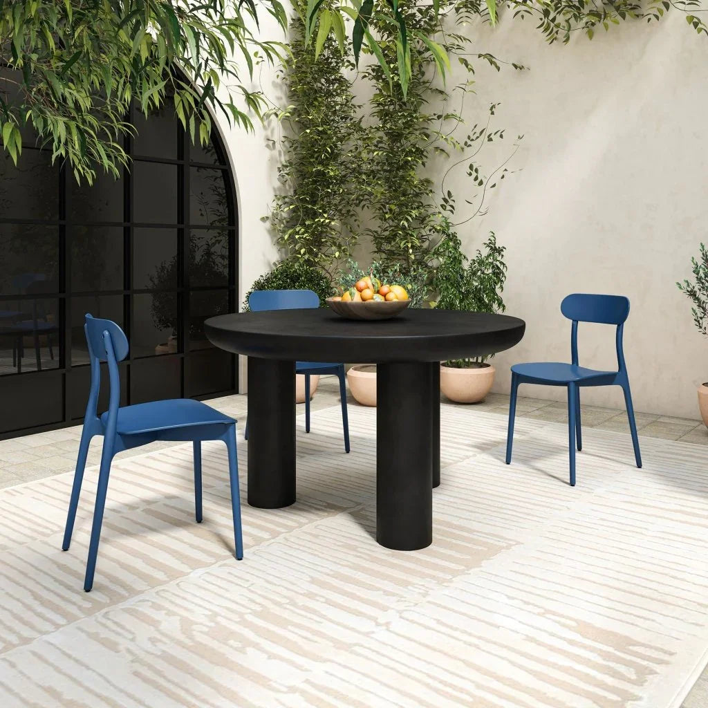 Kent Durable Outdoor Dining Chair (Set Of 2) - LOOMLAN - Moe&#39;s Home - Outdoor Dining Chairs