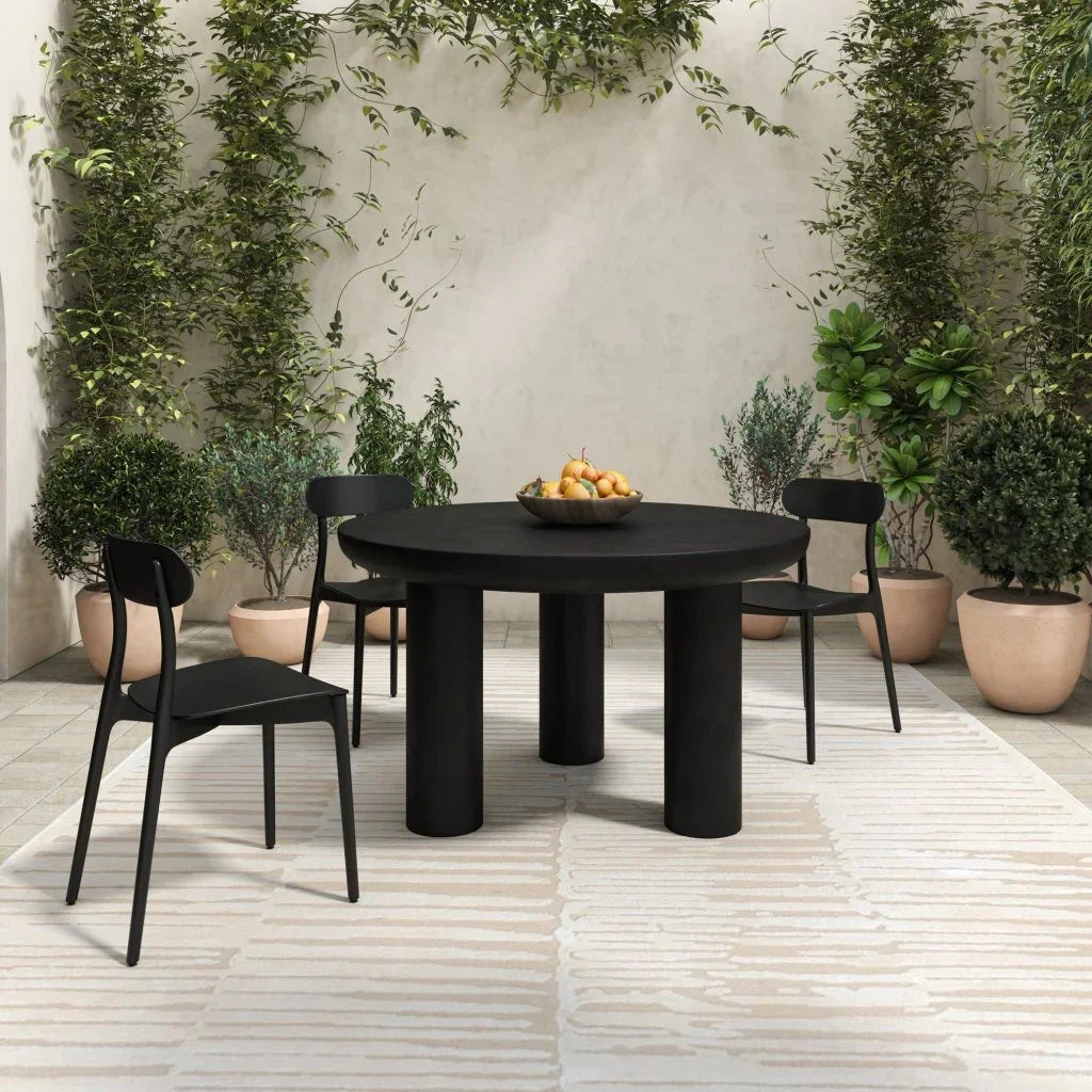 Kent Durable Outdoor Dining Chair (Set Of 2) - LOOMLAN - Moe's Home - Outdoor Dining Chairs