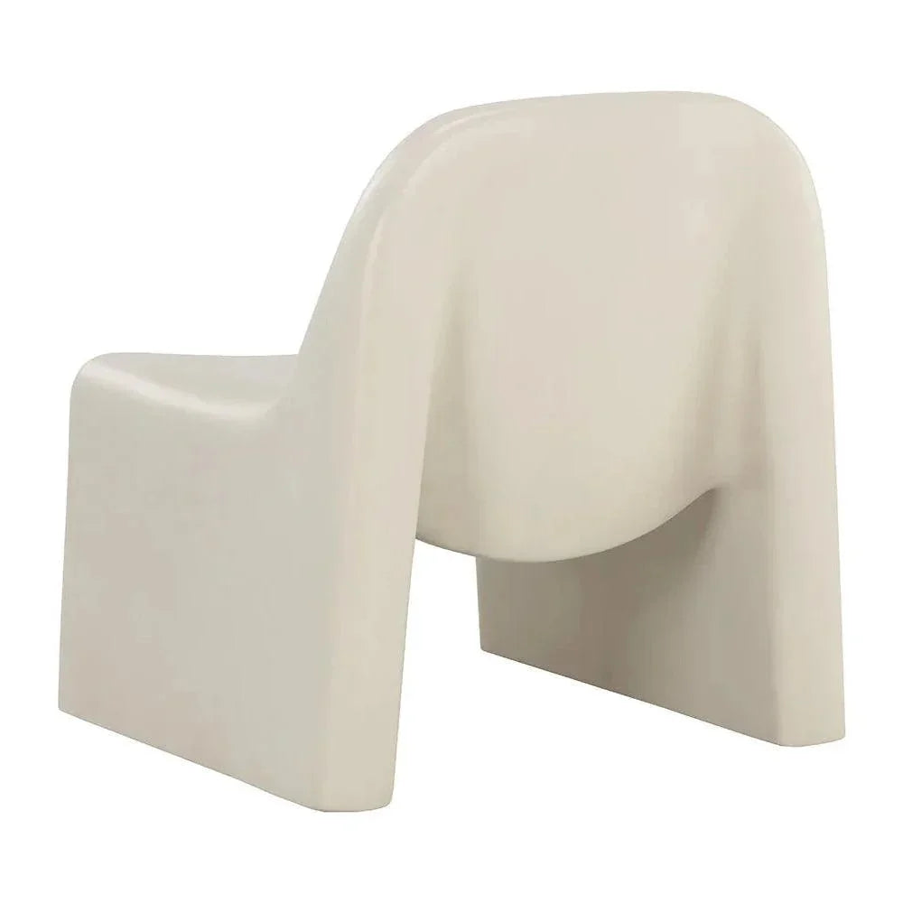 Kessel Lounge Chair Cream Concrete - LOOMLAN - SUNPAN - Outdoor Lounge Chairs