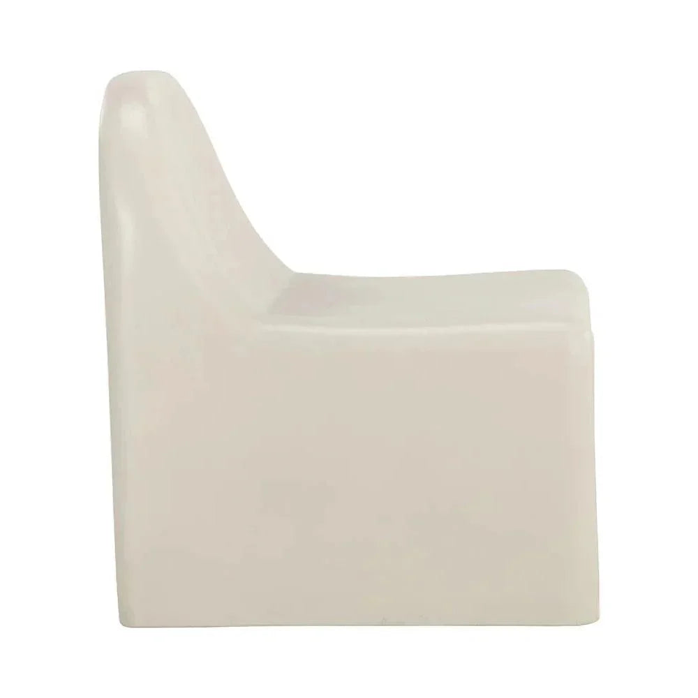 Kessel Lounge Chair Cream Concrete - LOOMLAN - SUNPAN - Outdoor Lounge Chairs