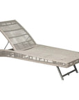 Keys Pool Chaise 2PC Light Gray Outdoor Lounge Sets - LOOMLAN - Seasonal Living - Outdoor Lounge Sets