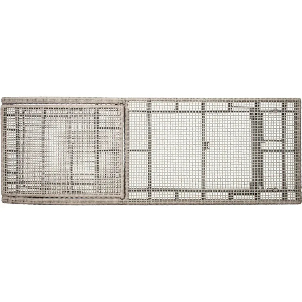 Keys Pool Chaise 2PC Light Gray Outdoor Lounge Sets - LOOMLAN - Seasonal Living - Outdoor Lounge Sets