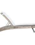 Seasonal Living Keys Pool Chaise 2PC Light Gray Outdoor Lounge Sets