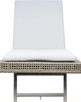 Keys Pool Chaise 2PC Light Gray Outdoor Lounge Sets - LOOMLAN - Seasonal Living - Outdoor Lounge Sets