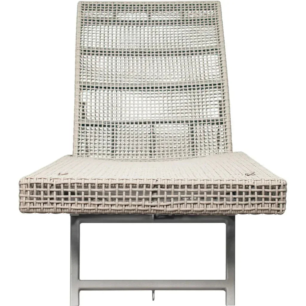 Keys Pool Chaise 2PC Light Gray Outdoor Lounge Sets - LOOMLAN - Seasonal Living - Outdoor Lounge Sets