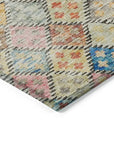 LOOMLAN Rugs Kharma Orange Washable Indoor-Outdoor Rug