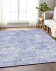 LOOMLAN Rugs Kharma Sky Washable Indoor-Outdoor Rug