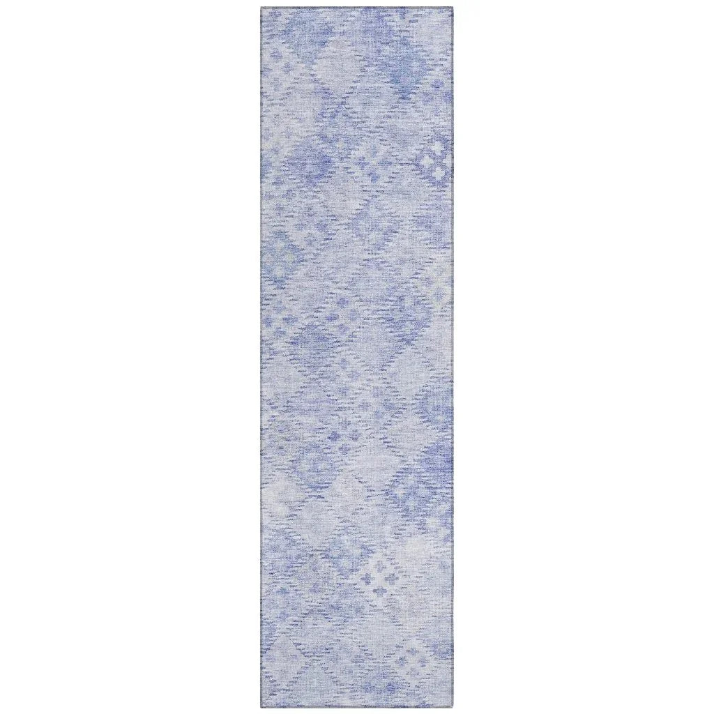 LOOMLAN Rugs Kharma Sky Washable Indoor-Outdoor Rug