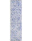 LOOMLAN Rugs Kharma Sky Washable Indoor-Outdoor Rug
