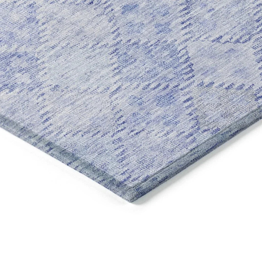 LOOMLAN Rugs Kharma Sky Washable Indoor-Outdoor Rug
