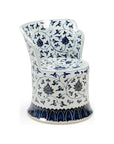 Kingswood Ceramic Made Outdoor Chair - LOOMLAN - Outdoor Accent Chairs