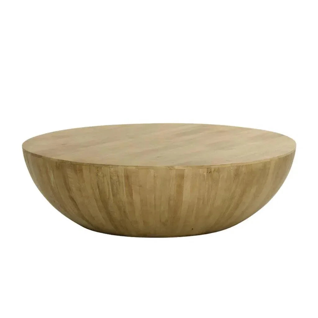 SUNPAN Kinsley Wooden Hand Round Coffee Table