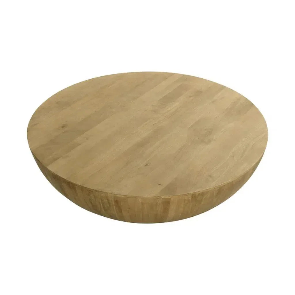 SUNPAN Kinsley Wooden Hand Round Coffee Table