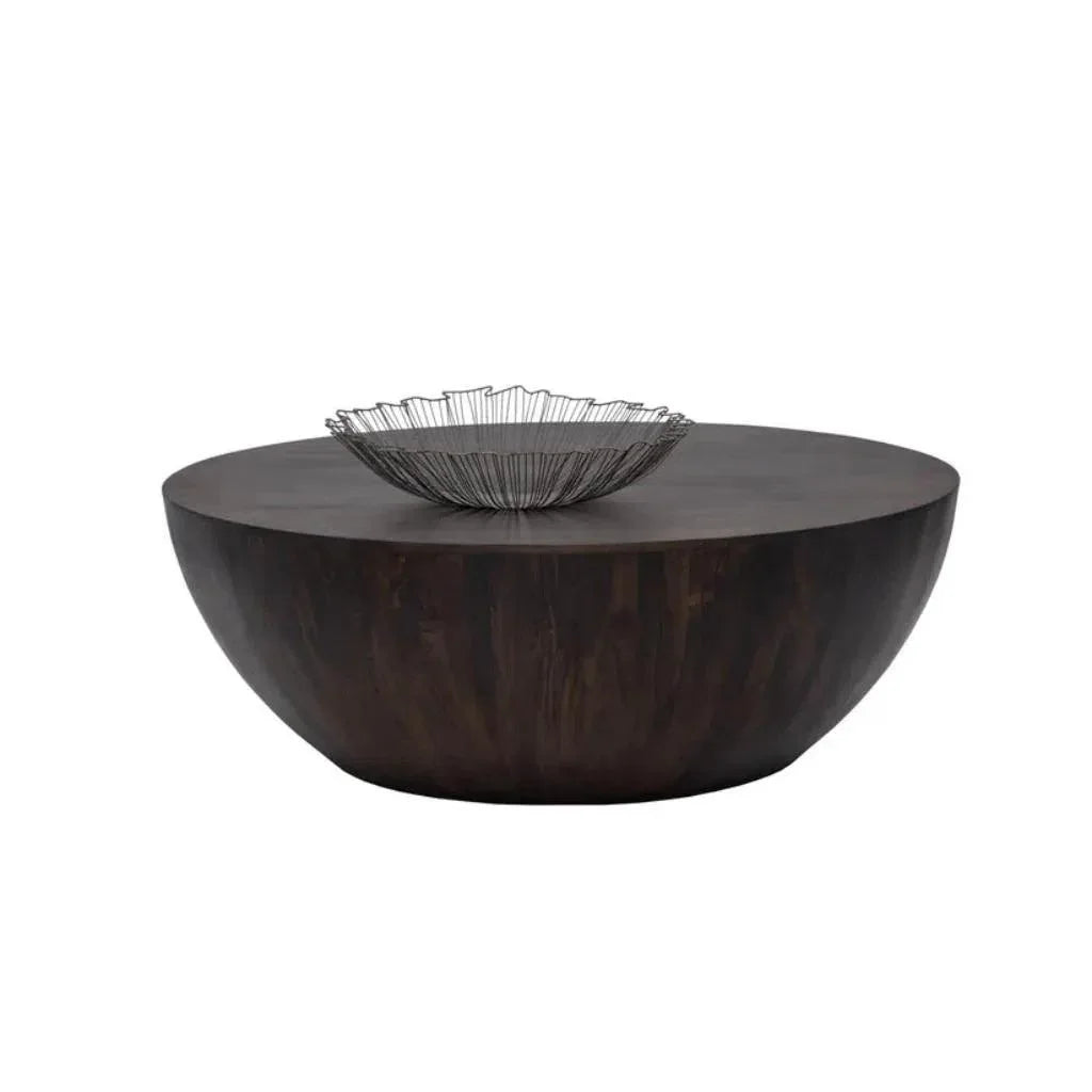 SUNPAN Kinsley Wooden Hand Round Coffee Table