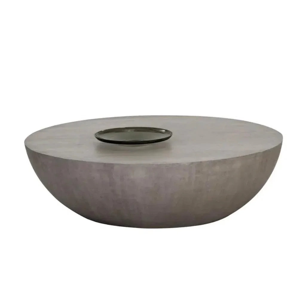 SUNPAN Kinsley Wooden Hand Round Coffee Table
