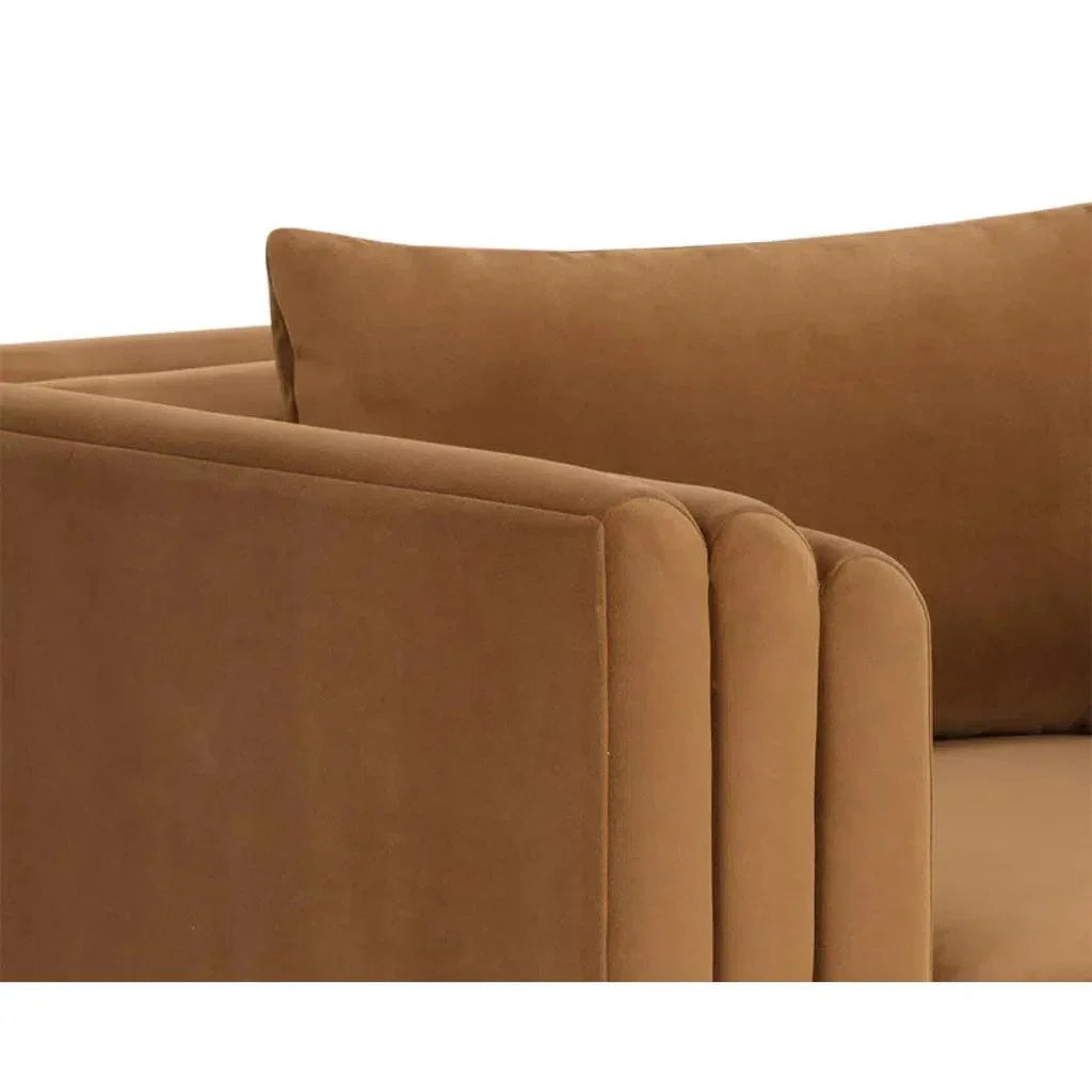 SUNPAN Kira Fabric Modern Styled Armchair