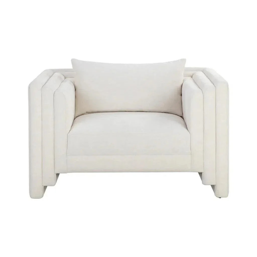 SUNPAN Kira Fabric Modern Styled Armchair